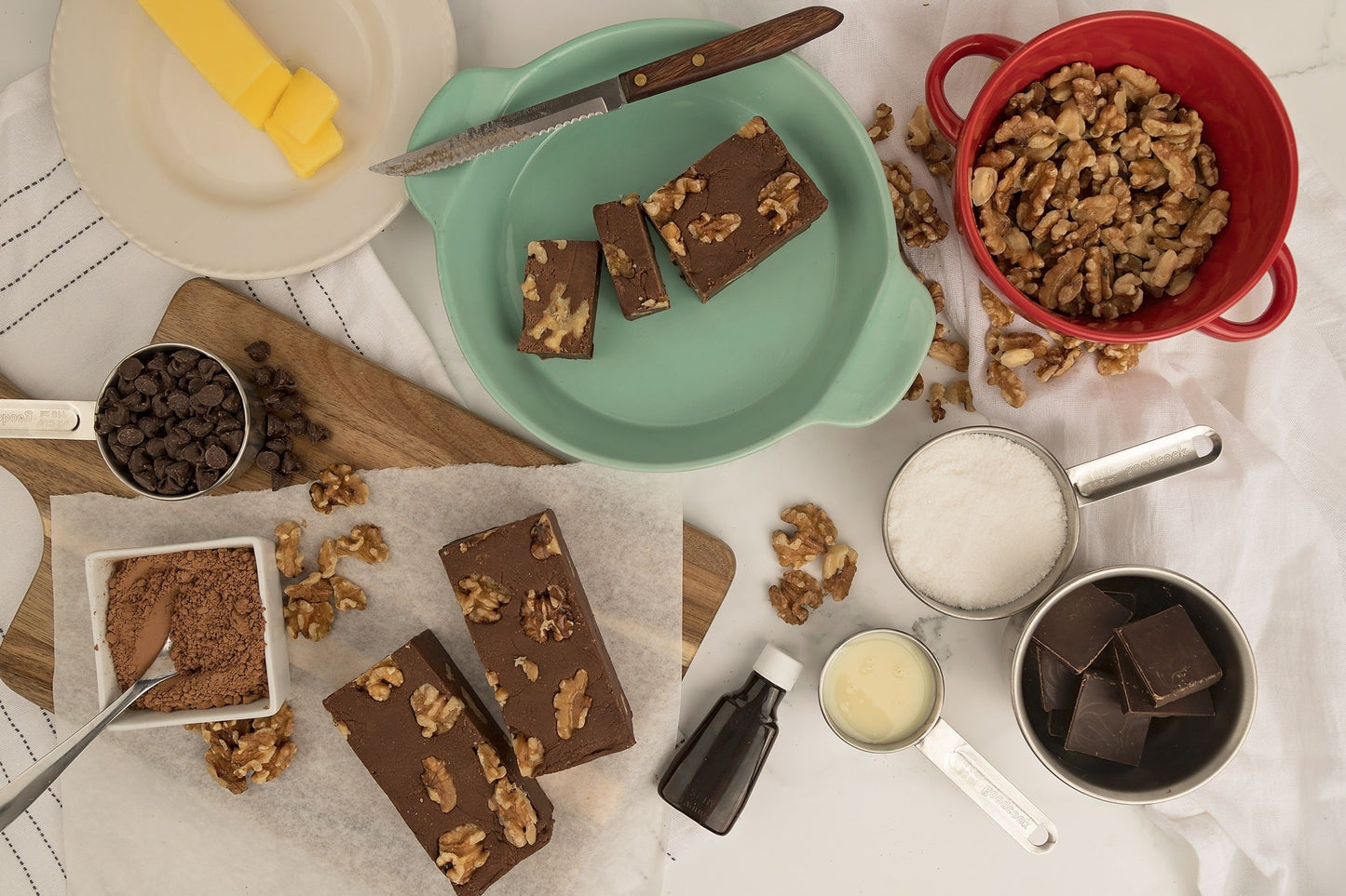 Chocolate Walnut Fudge