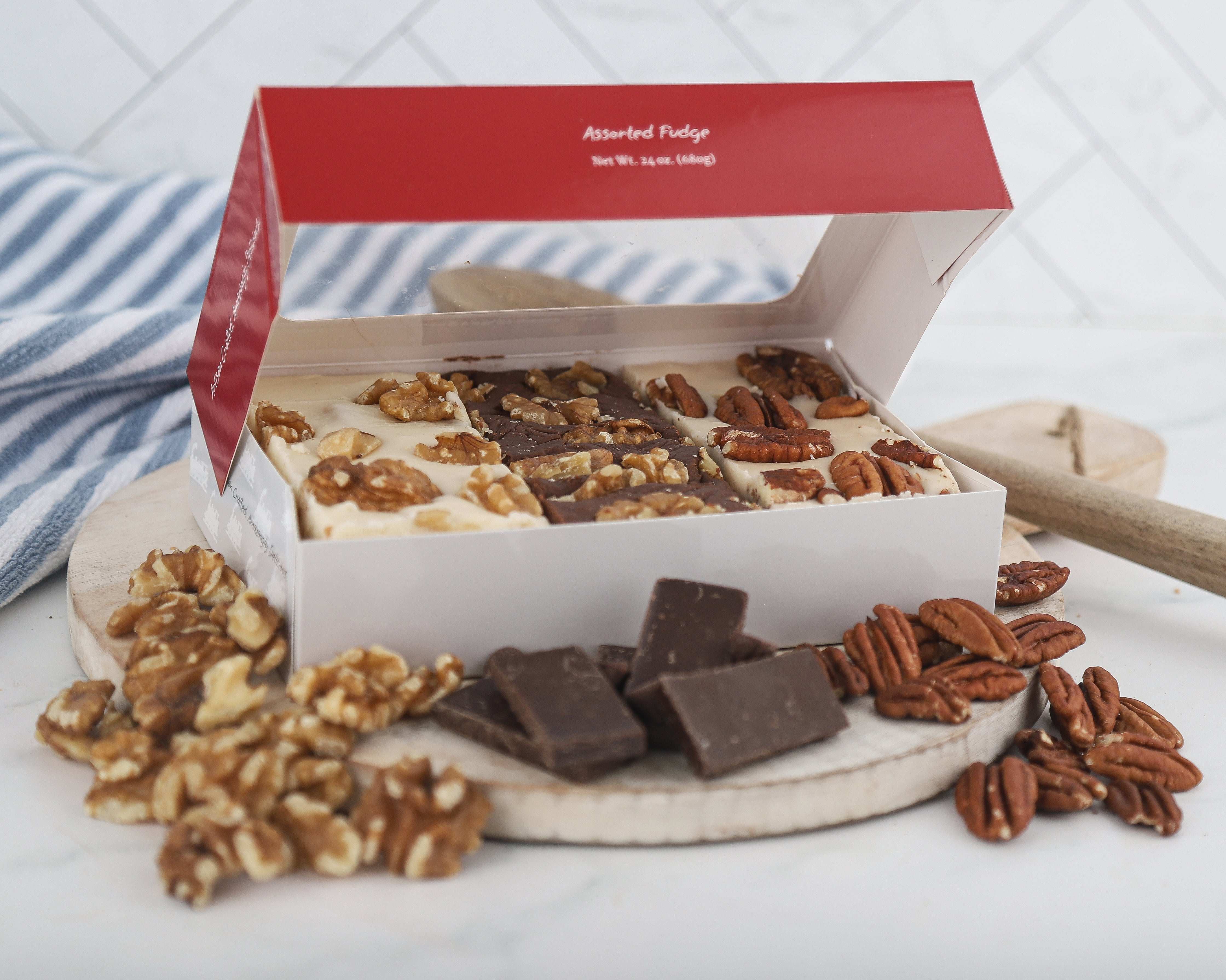 Creamy and Smooth Gone Nuts Fudge Variety Pack