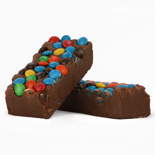 Chocolate M&M Fudge