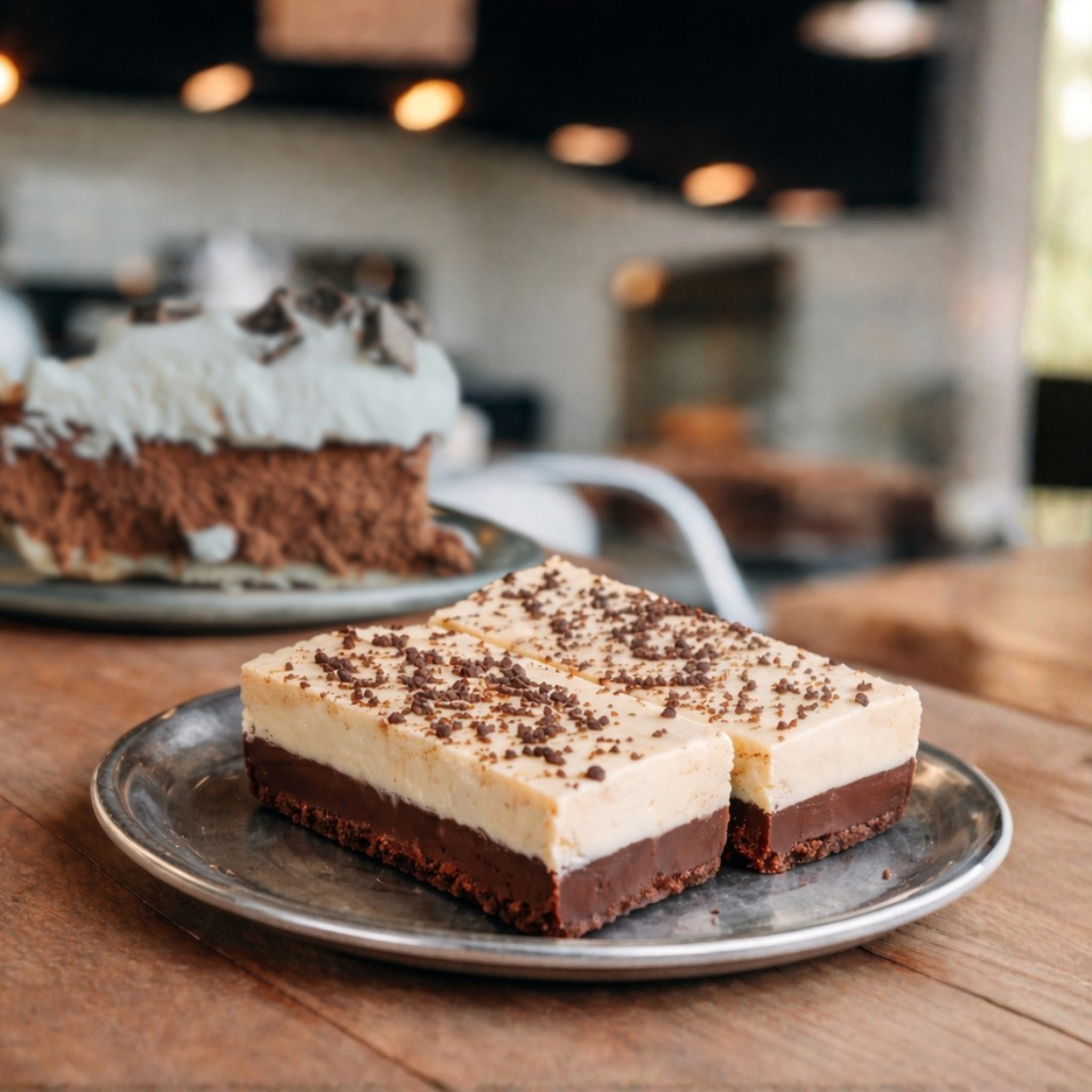 Chocolate Cream Pie Fudge
