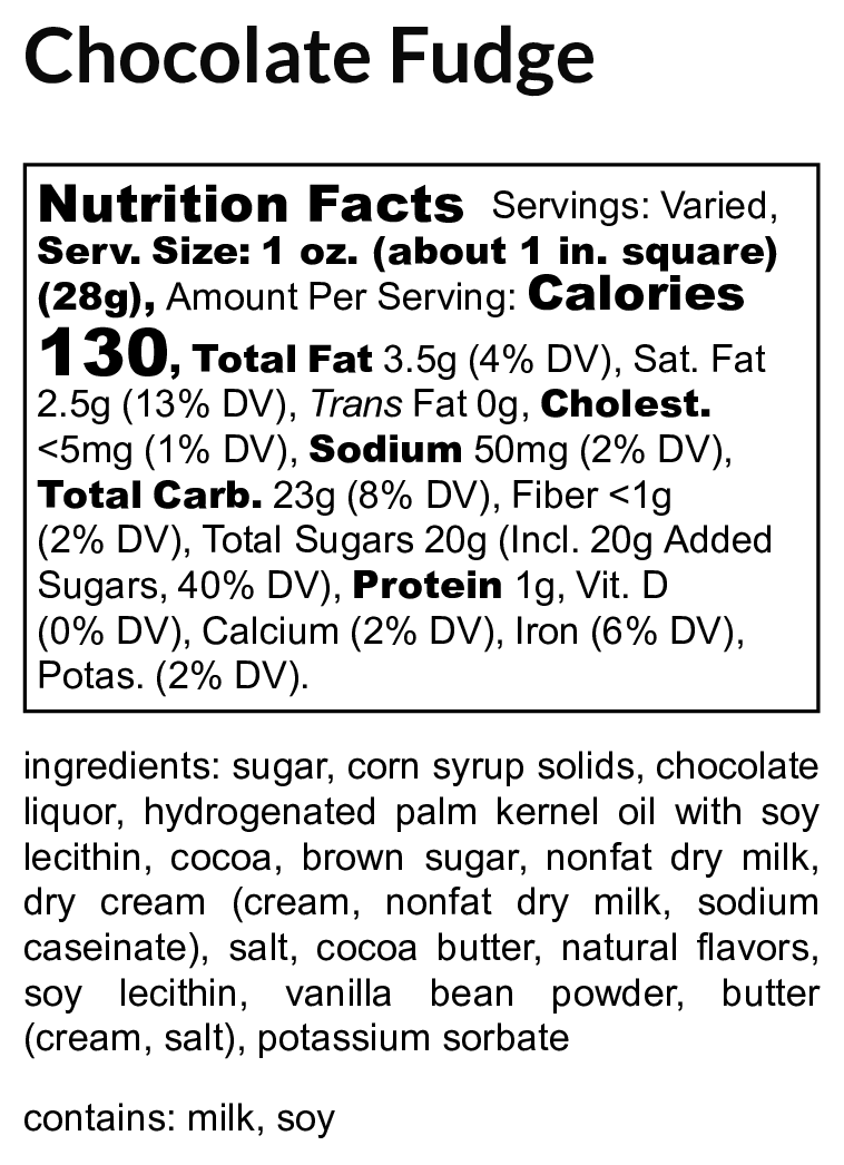 Classic Box Fudge Variety Box