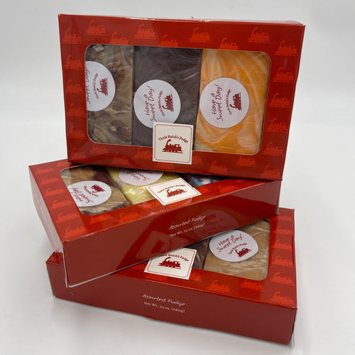 Reduced Sugar Fudge Gift Variety Box (3 piece - 24 oz)