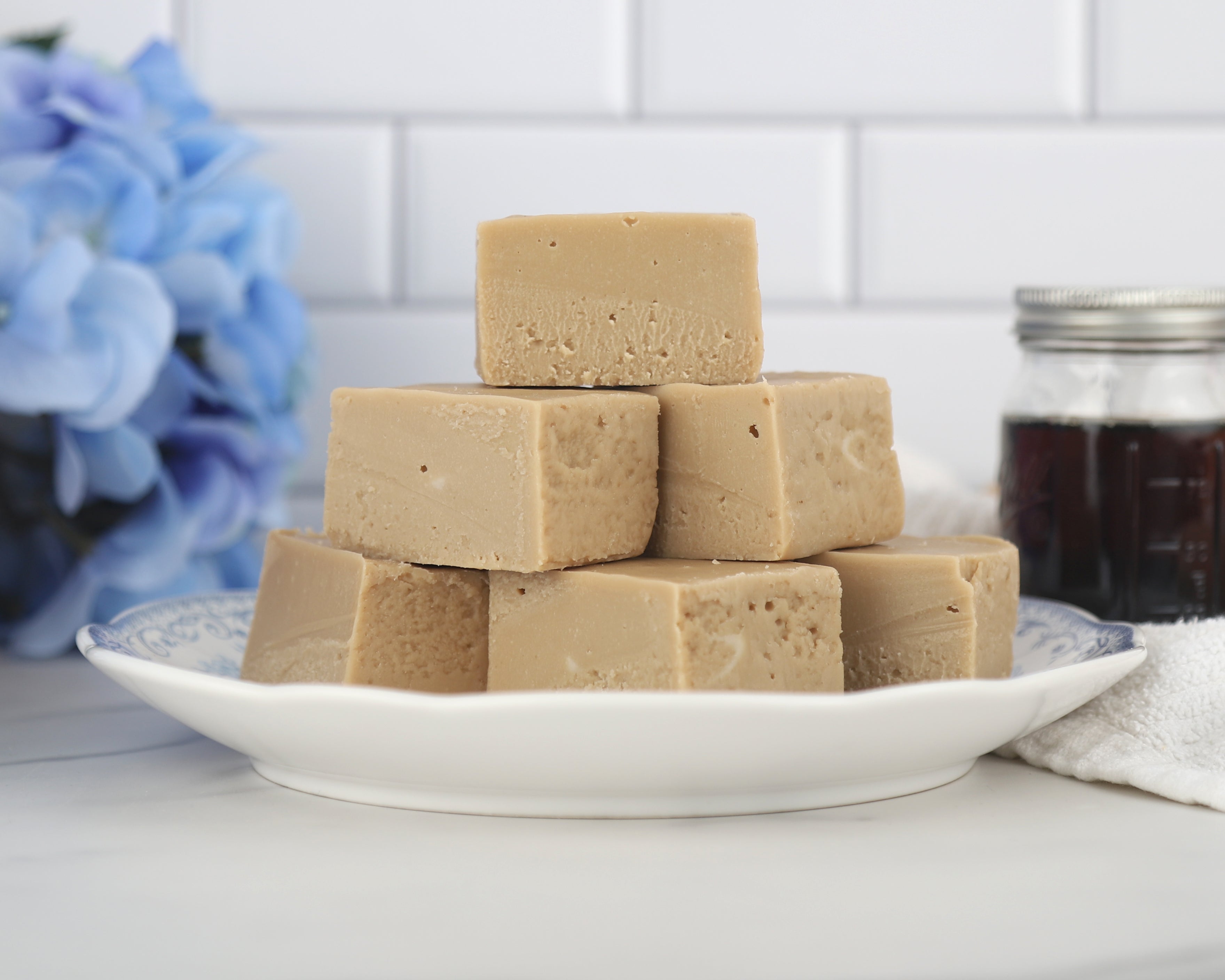 Reduced Sugar Maple Fudge