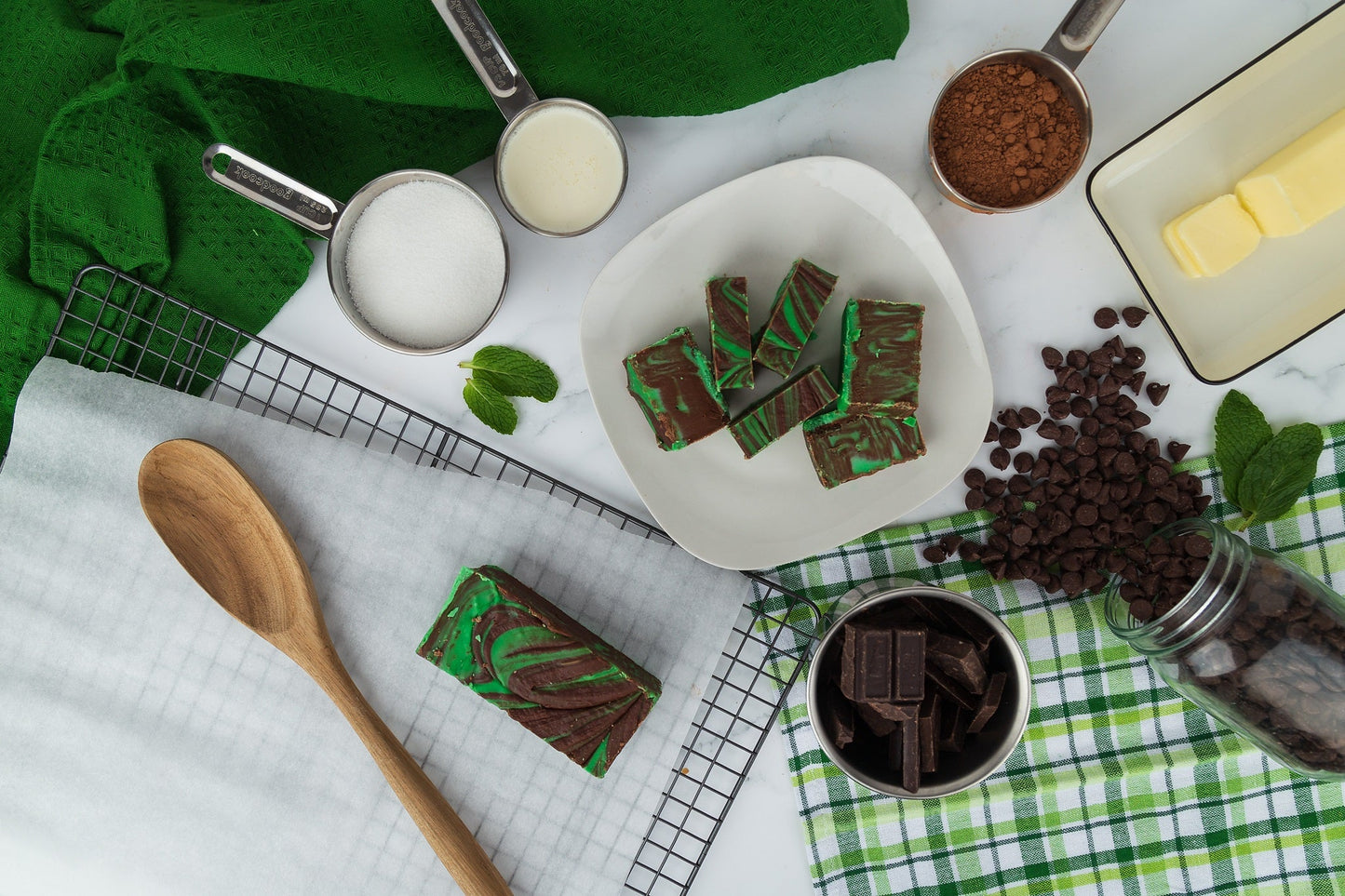 Chocolate Mint Fudge