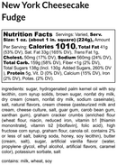 New York Cheesecake Fudge