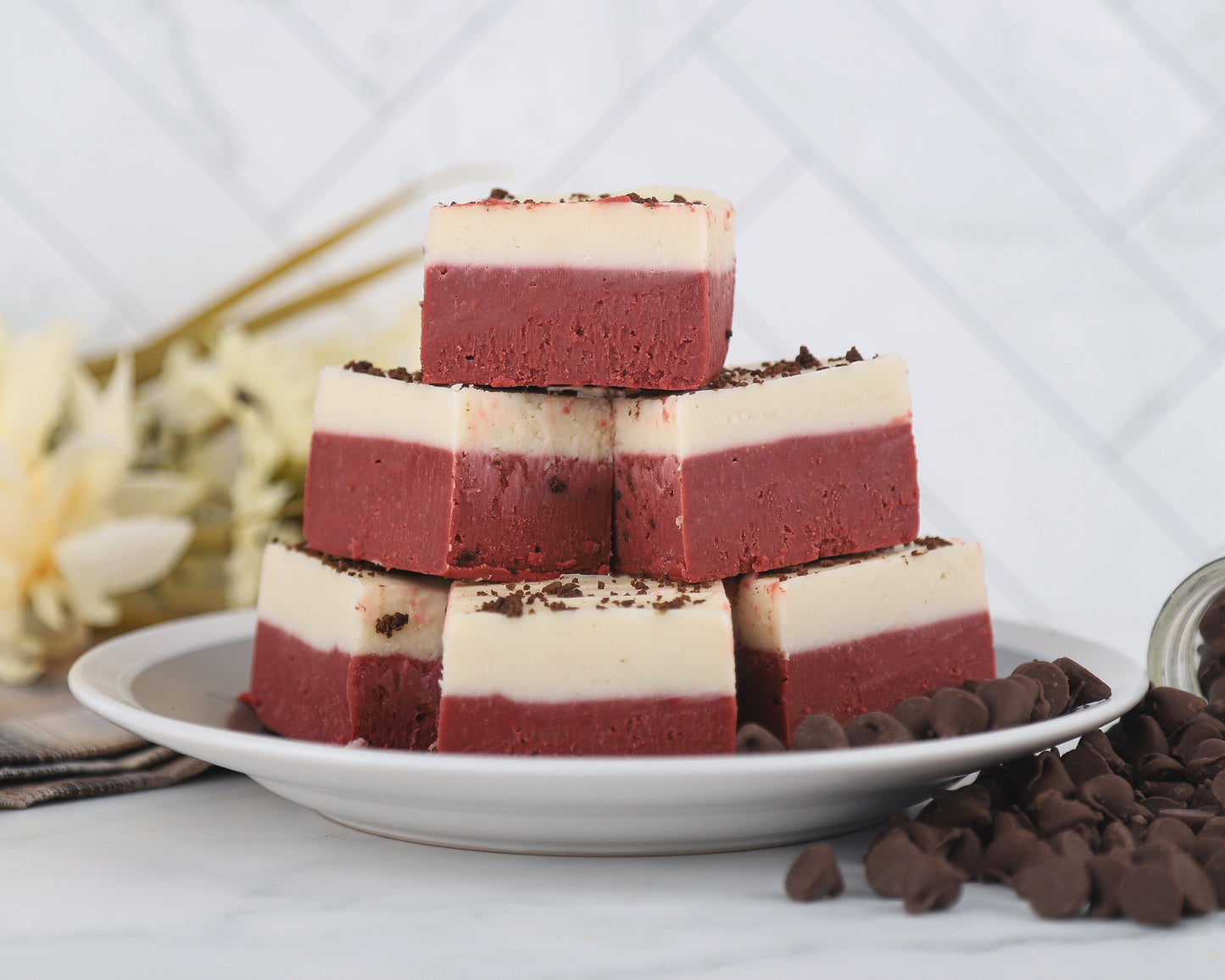 Red Velvet Fudge