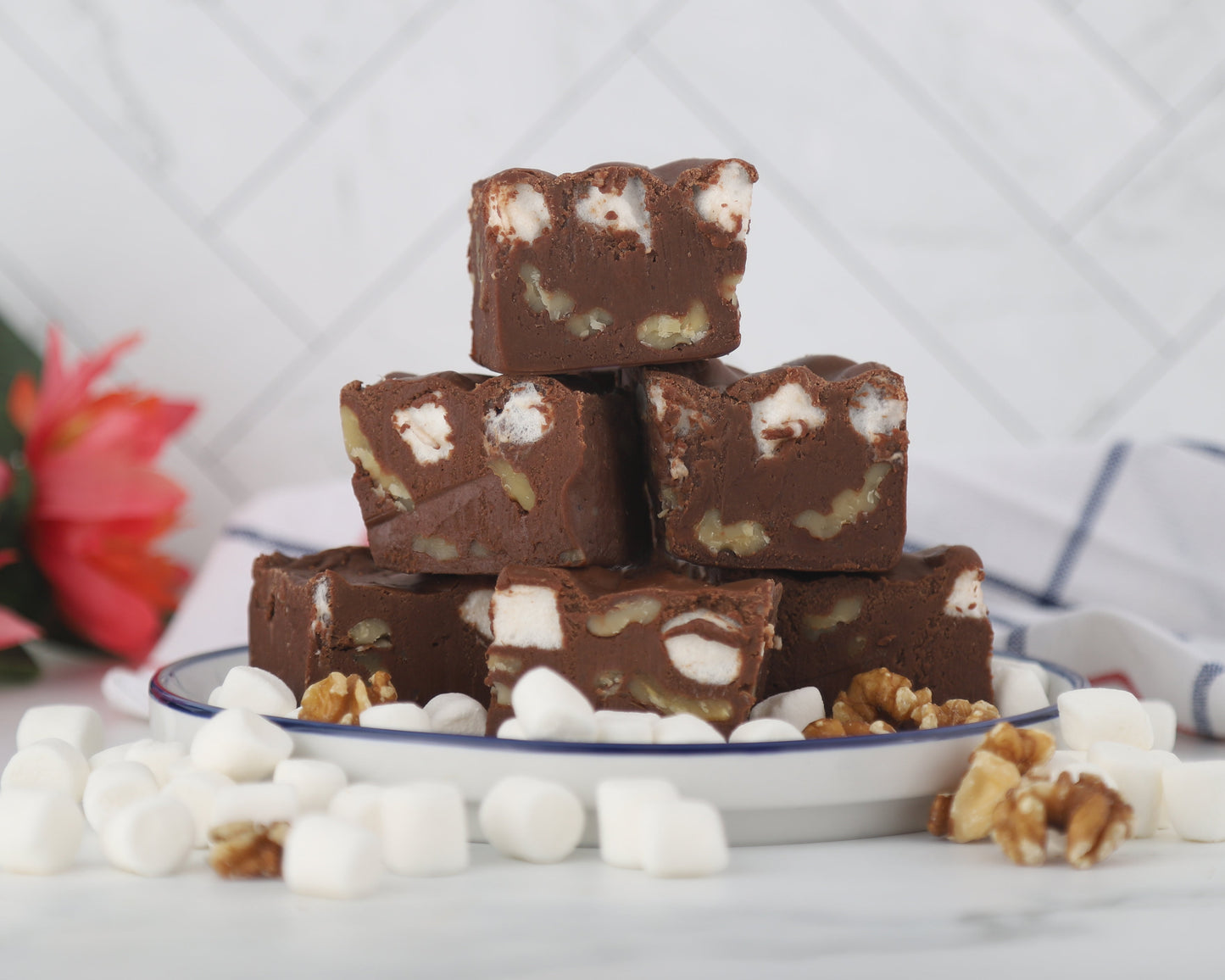 Rocky Road Fudge