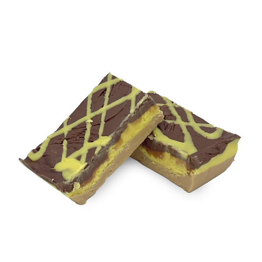 Chocolate Peanut Butter Banana Fudge